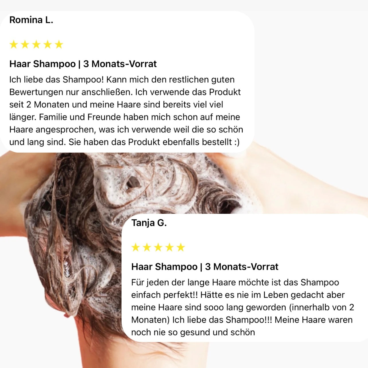 Haarboost Shampoo | 3 Monats-Vorrat