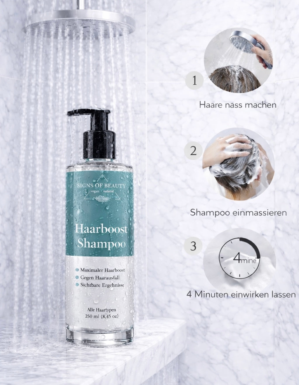 Haar Set - Shampoo, Conditioner | 3 Monats-Vorrat